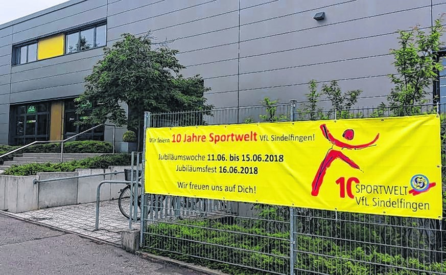 10 Jahre Sportwelt - Mitte Juni wird gefeiert. Bild: Müller