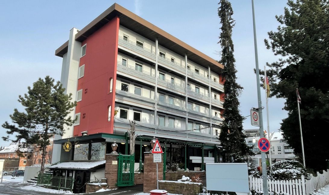 Das Hotel Mönig in Böblingen bietet Platz für 60 Menschen. Dort wurde mit der Belegung durch Flüchtlinge begonnen. Bild: Gospodarczyk