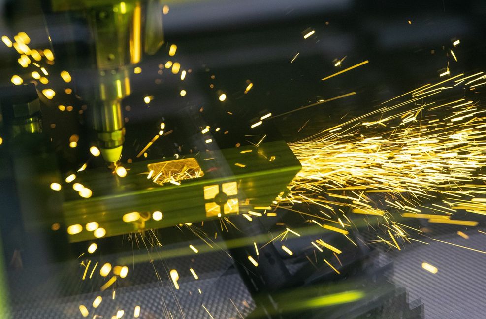Im Maschinenbau funkt es wieder – die Auftragsbücher sind voll.
 Foto: picture alliance/dpa/Fab..
