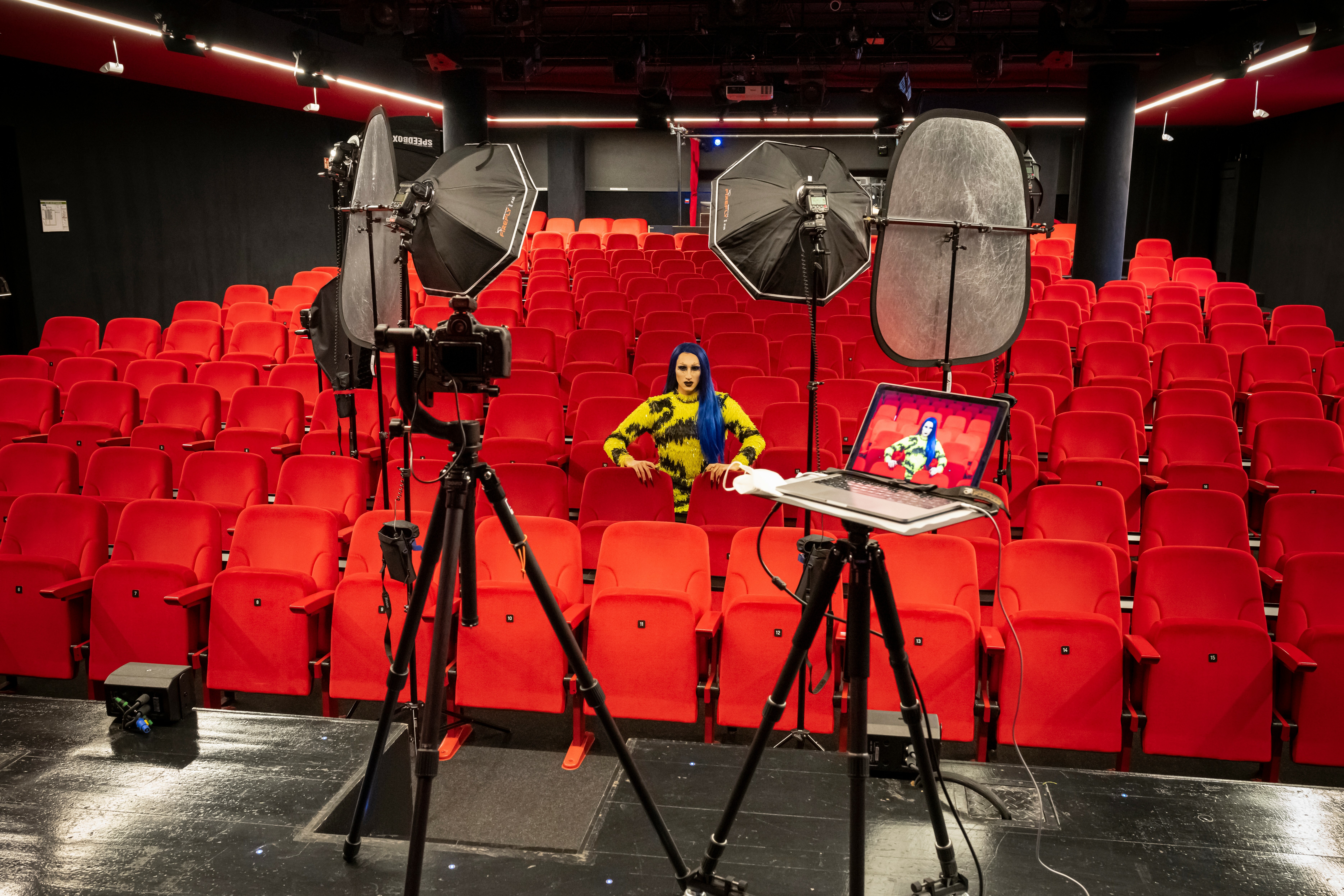 Die technische Ausstattung beim Fotoshooting im Renitenz.