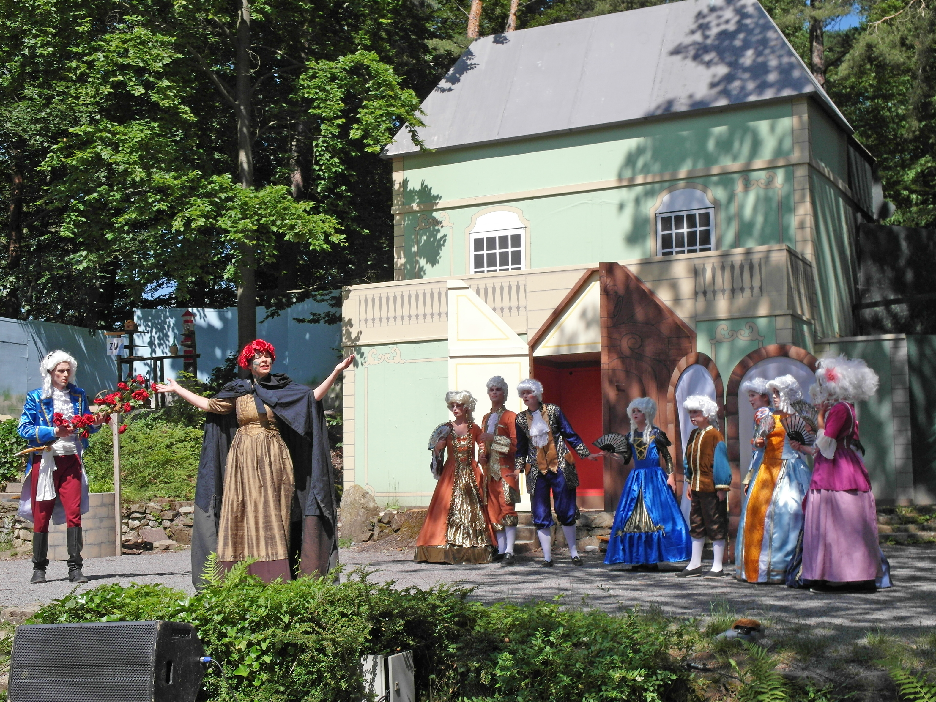 Im Naturtheater Renningen wurde in der vergangenen Saison „Die Schöne und das Biest“ und „Das kalte Herz“ gegeben. Bild: z