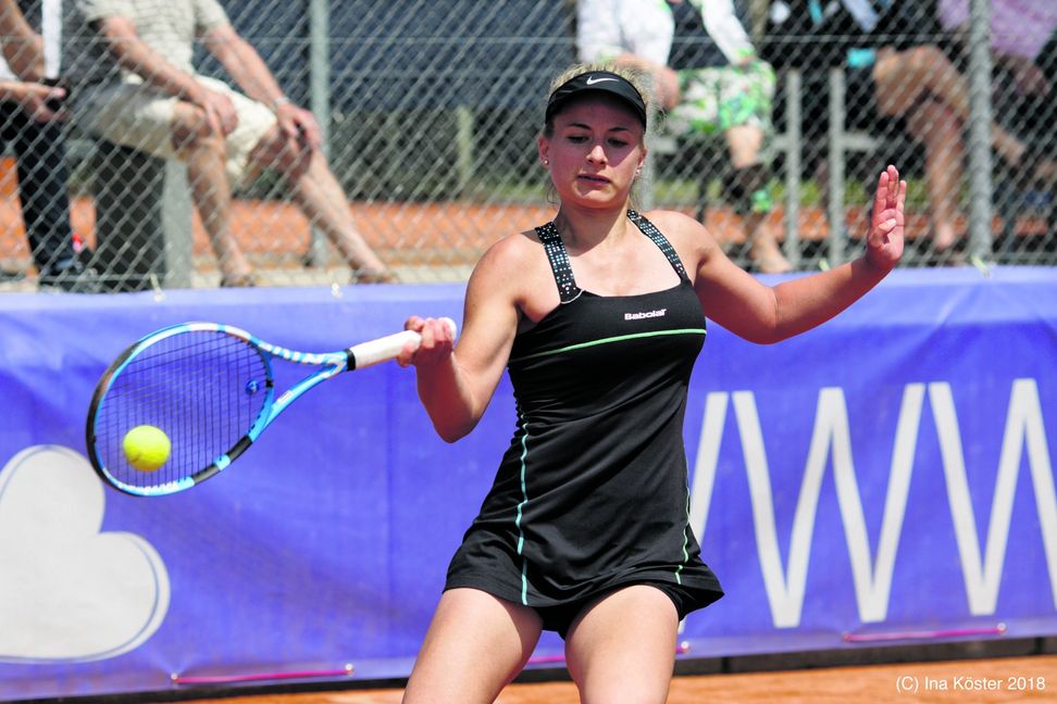 Paula Ernstberger holte in der U18-Konkurrenz den 2. Platz.  Bild: Ina Köster