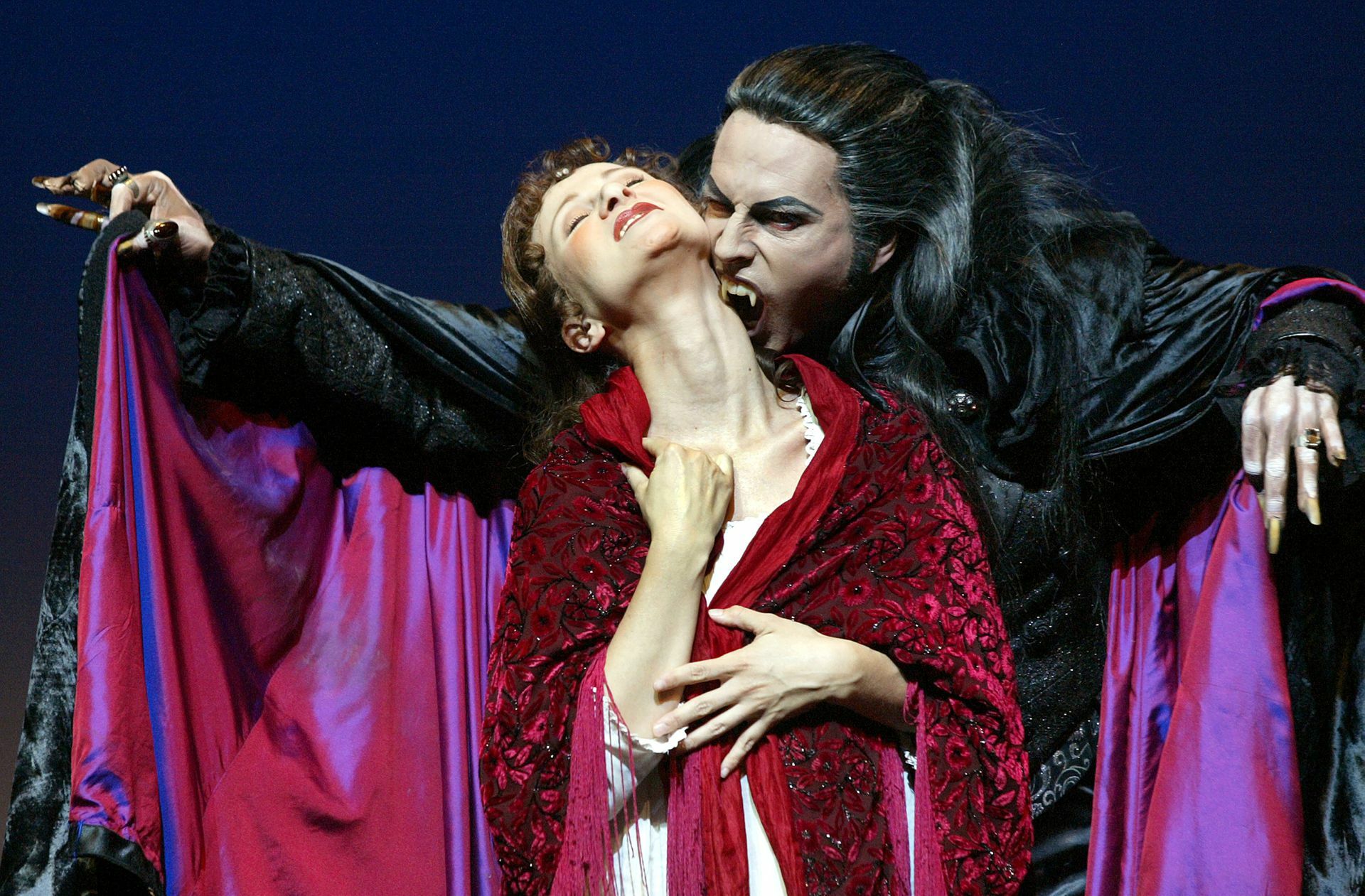 In fast 1000 Vorstellungen verkörperte Tarte in dem Möhringer Musical-Komplex den Grafen von Krolock in „Tanz der Vampire“. Foto: dpa