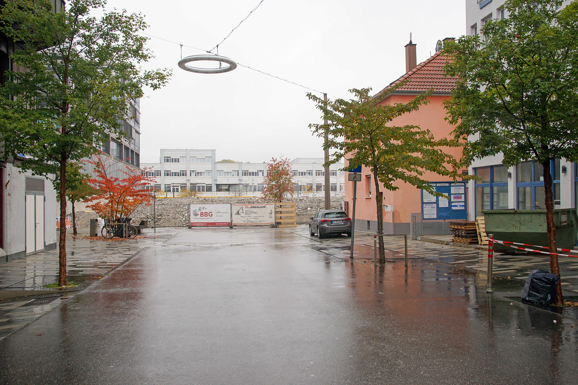 Das City-Center steht dem Blick von der Wilhelmstraße auf das Einkaufszentrum nicht mehr im Weg. Bild: Dettenmeyer
