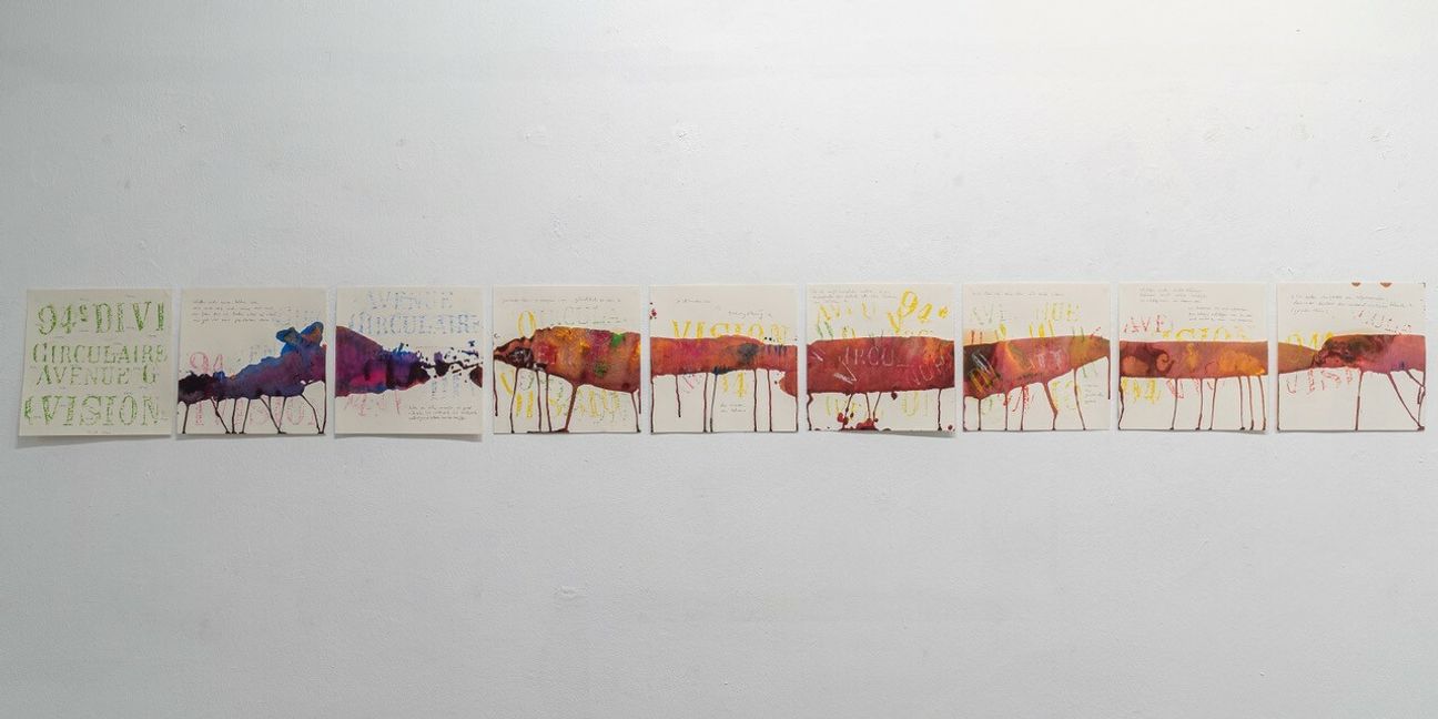 Ein Werk von Anette C. Halm, dass ab Samstag beim Böblinger Kunstverein zu sehen ist. Bild: z