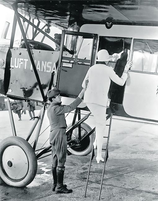 In den Anfangstagen der Fliegerei war der Landesflughafen Stuttgart-Böblingen das Tor zur großen Welt. Bild: Archiv