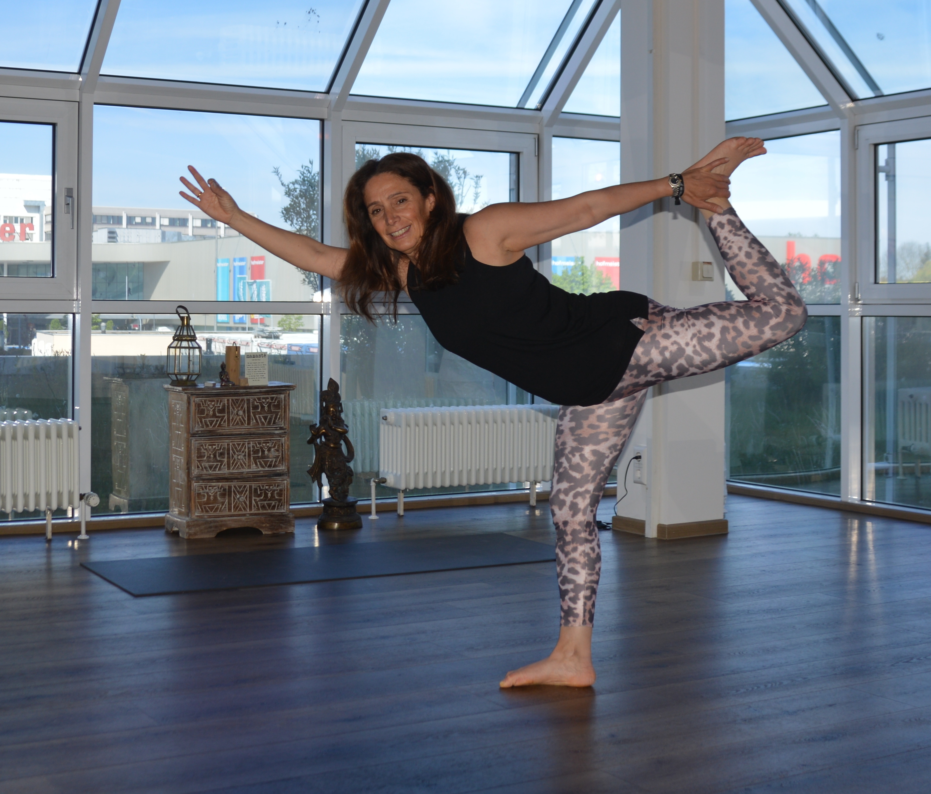 Roberta Pröfrock in ihrem Studio in der Tilsiter Straße 3.Bild: Wegner