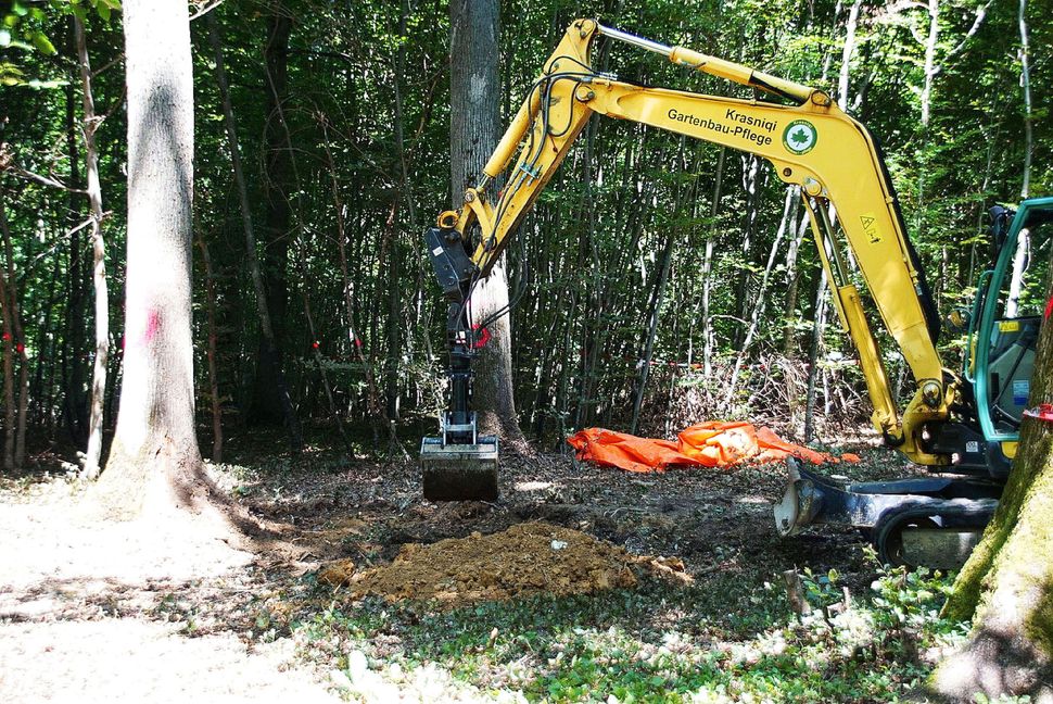 Aufräumarbeiten an der Unglücksstelle. Bild: SDMG/Dettenmeyer