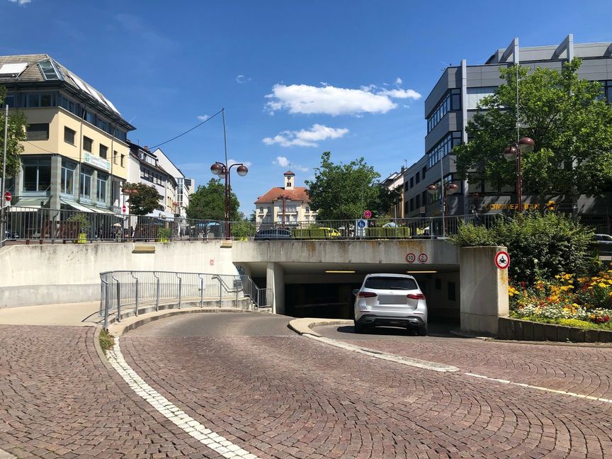 Für die Erreichbarkeit der Sindelfinger Innenstadt spielt die Marktplatz-Tiefgarage eine zentrale Rolle. Bild: Haar