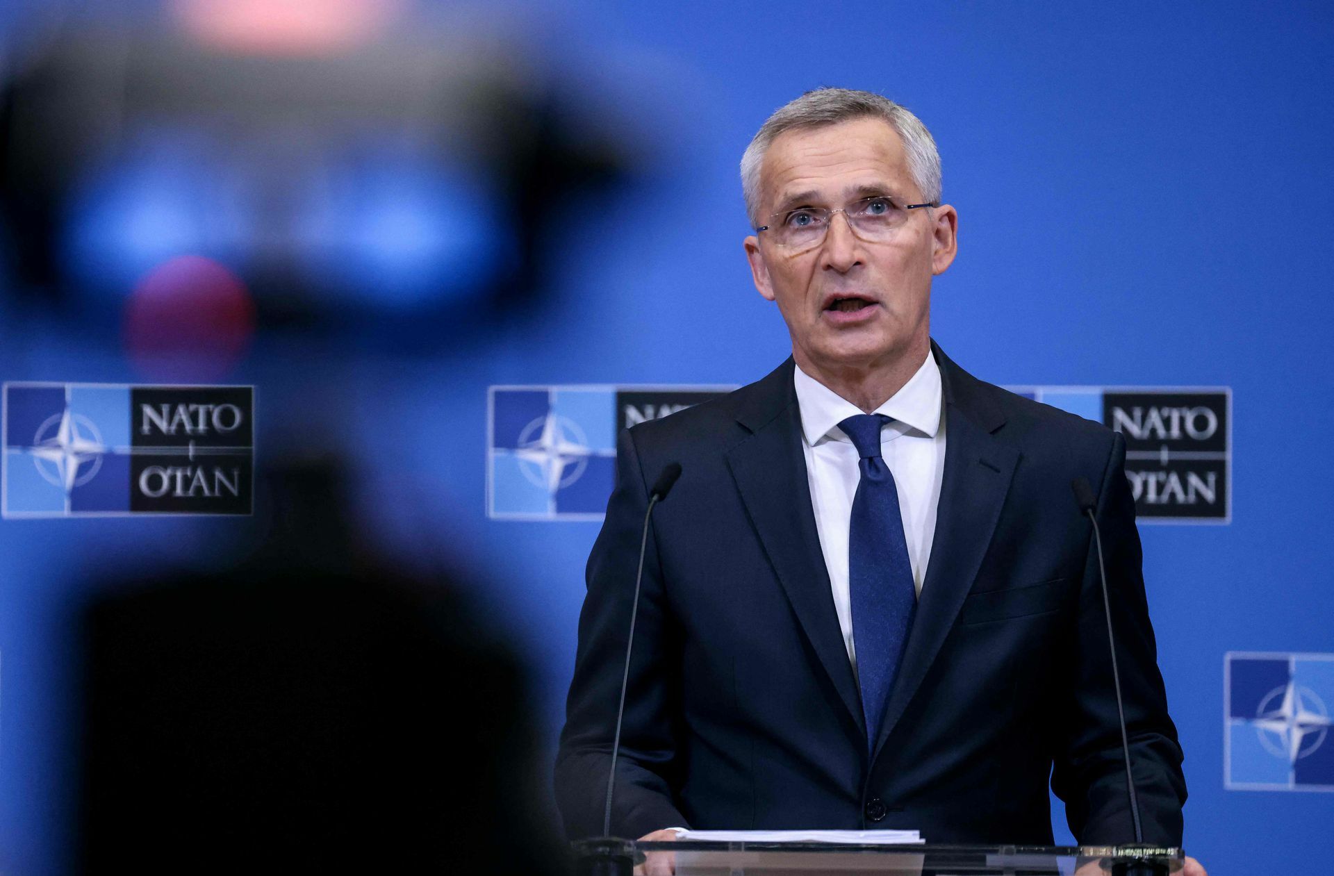 Generalsekretär Stoltenberg beschwört den Zusammenhalt.