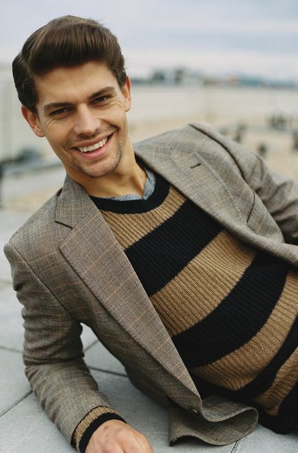 Simon Glocker als Model Foto: Jeff Marano