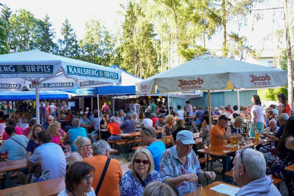Das Fischerfest des Angelsportvereins Sindelfingen ist ein Besuchermagnet. Bild: Heiden/A