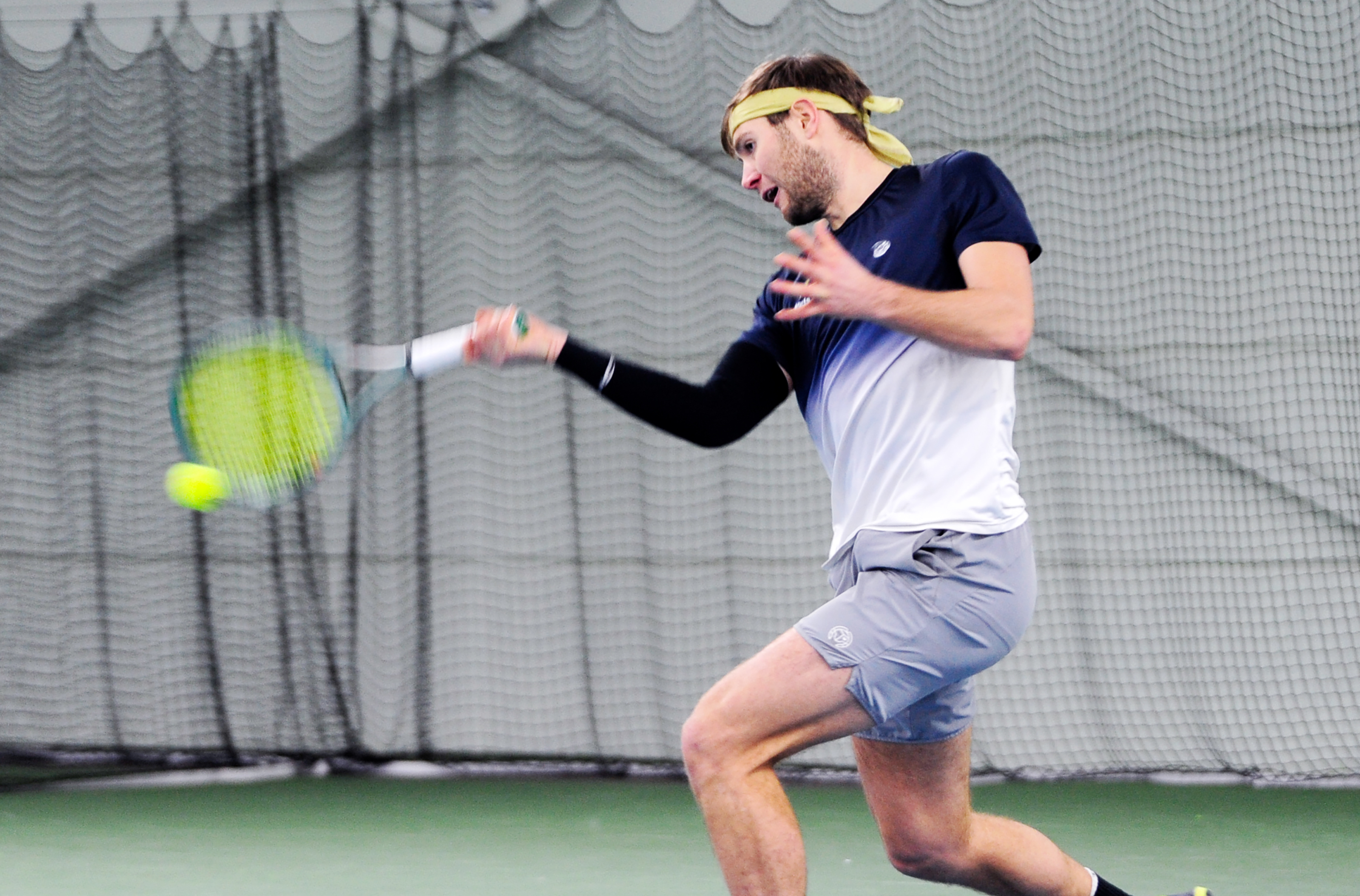 Dem Sinldelfinger Adrian Kohler gelingt im Finale der Herren A die Revanche . Bild: photostampe