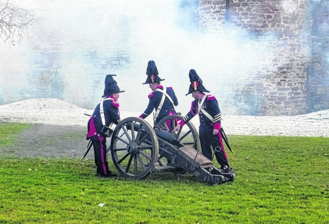 Weil der Stadt Neujahrsschießen der Bürgergarde / Historische Gewehre