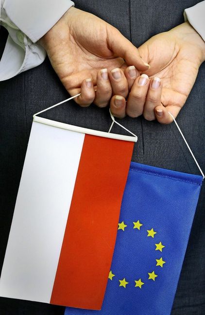 Polen und die EU:  eine komplizierte Mitgliedschaft. 

Foto: dpa/Patrick Pleul