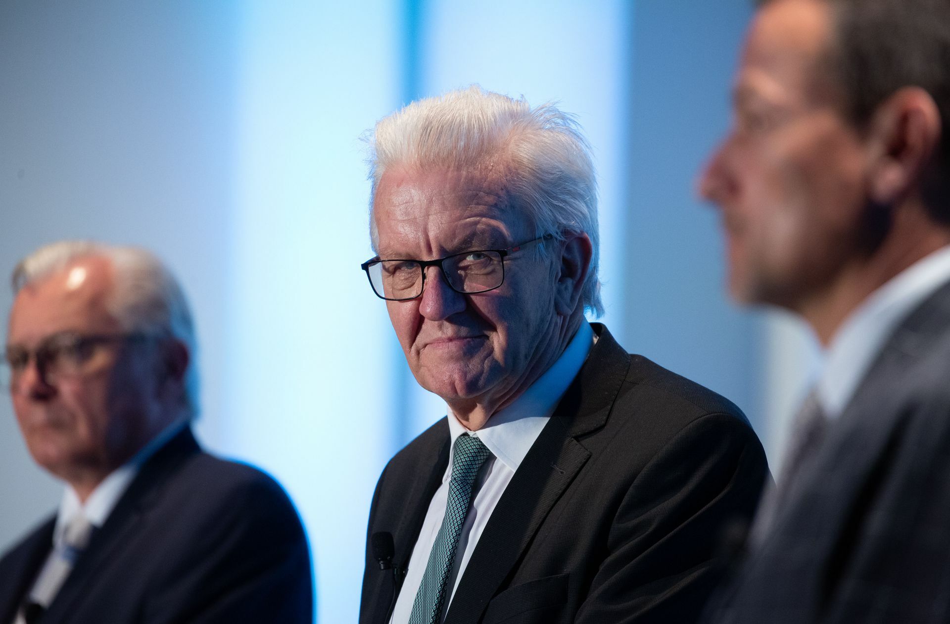 Seine Arbeit wurde von Bürgerinnen und Bürgern in Video-Interviews gut bewertet: Ministerpräsident und Grünen-Spitzenkandidat Winfried Kretschmann. Foto: LICHTGUT