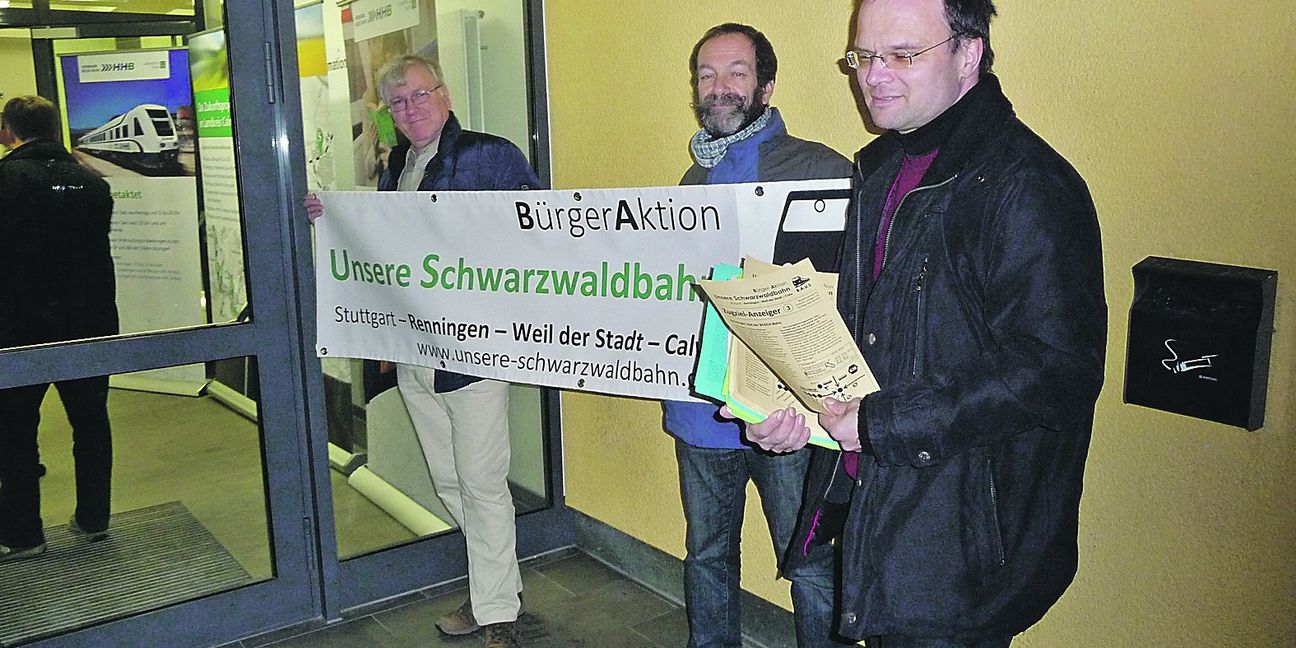 Die Bürgeraktion „Schwarzwaldbahn“ setzt sich für die Reaktivierung der Bahnstrecke zwischen Weil der Stadt und Calw ein. Bild: Archiv