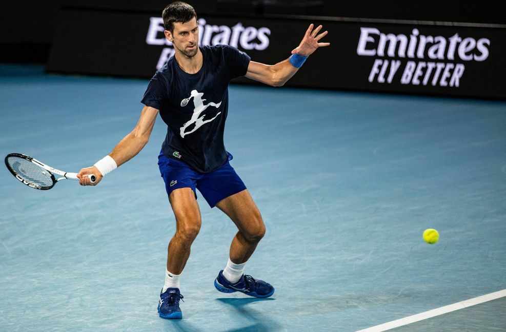 Die Tenniskarriere des Novak Djokovic steht vor einer ungewissen Zukunft.