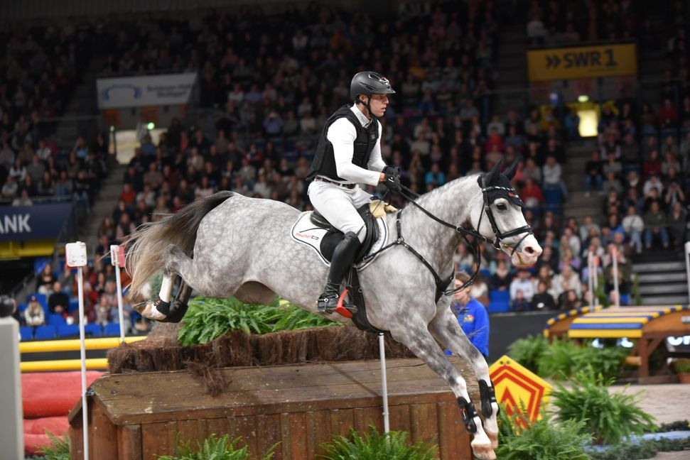 Sven Lux wurde in der Scheleyerhalle guter Fünfter. Bild: Häusler