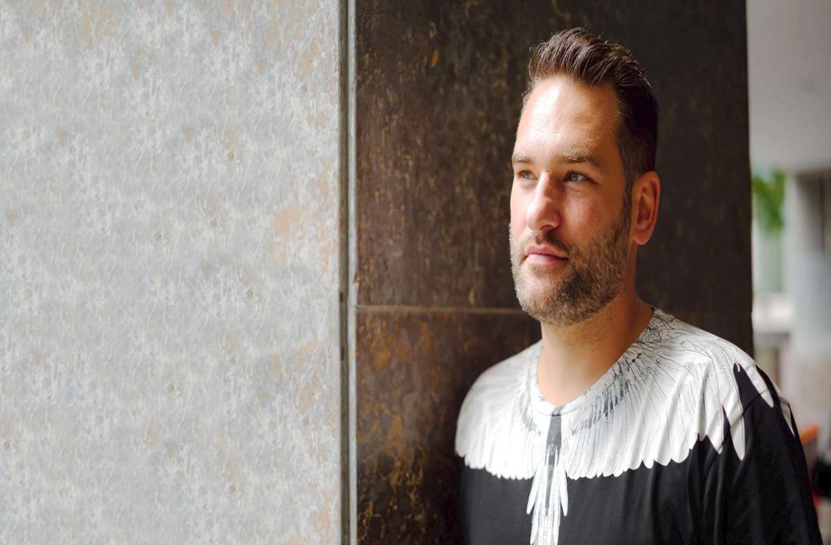 Skilangläufer immer gern: Tourismuschef Hans-Peter Engelhart. Foto: Stadt Münsingen/Steffen Steinhäußer
