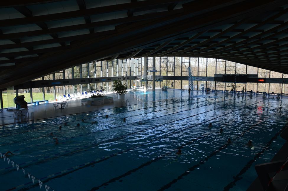In der Schwimmhalle des Badezentrums machen nicht nur die Filter Probleme.Bild: Wegner