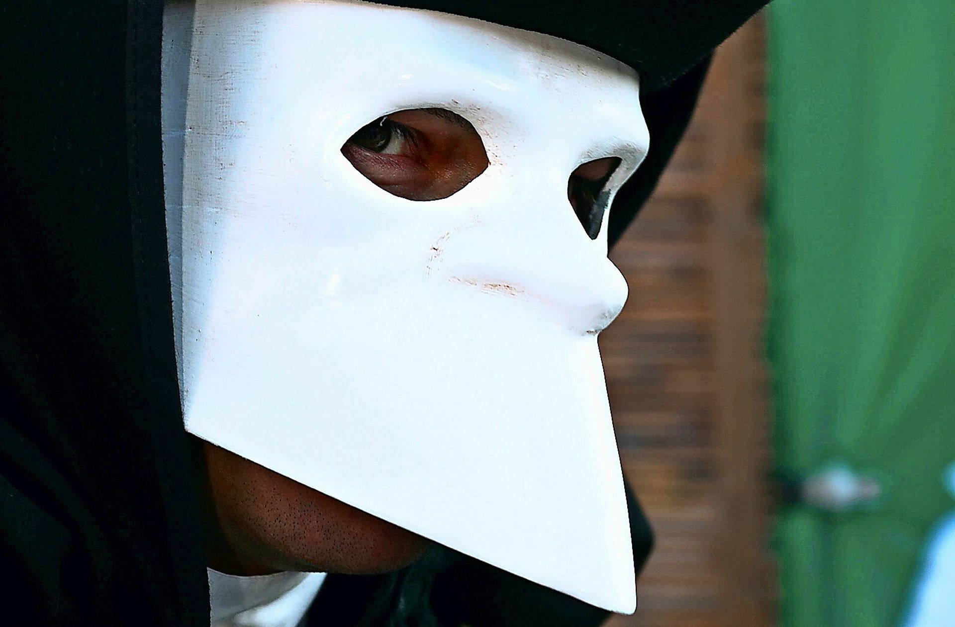 Die Pest hat viele Gesichter – wie hier im italienischen Karneval. Foto: Caro/Riedmiller
