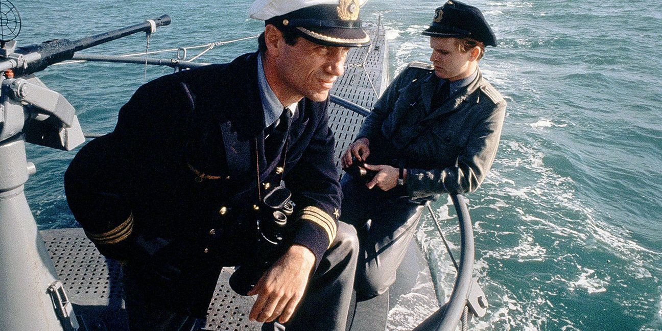 Markante Filmfiguren: Der Alte (Jürgen Prochnow) und Leutnant Werner (Herbert Grönemeyer) in „Das Boot“