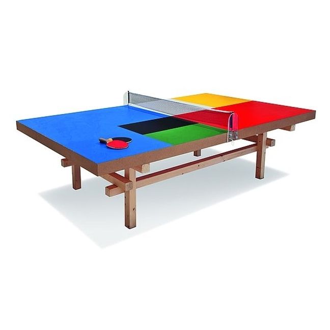 Als Tischtennis noch Ping-Pong hieß: Das Waldenbucher Museum Ritter lädt am Samstag, 20. August zum Ping-Pong-Turnier für Groß und Klein ein.    Bild: Oliver-Selim Boualam & Lukas Marstaller (BNAG), Play, 2016 © Künstler, Foto: Vicente Paredes