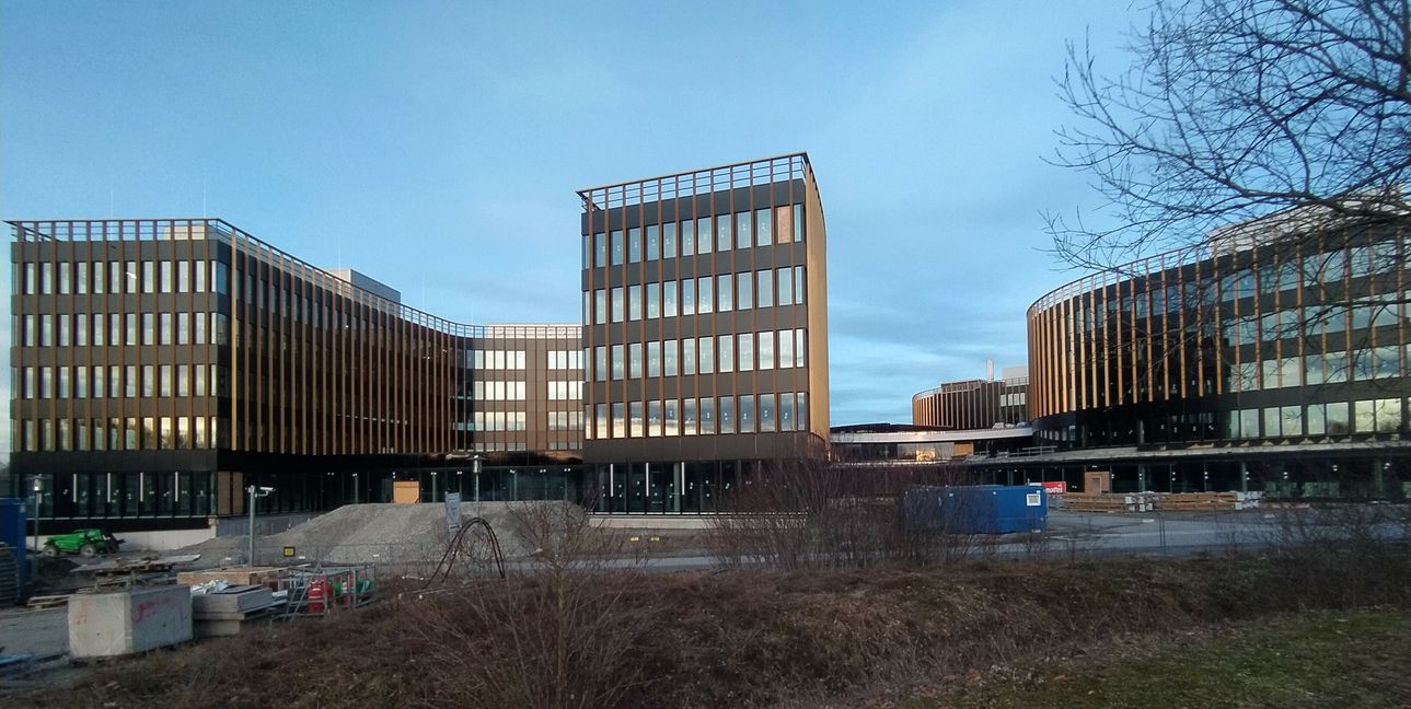 IBM-Neubau in Ehningen: Der Insovenzverwalter hat die Hoffnung, dass es bald weiter geht. Bild: Reichert