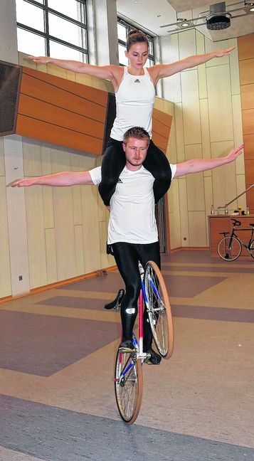 Nina Stapf und Patrick Tisch vom RV Pfeil Magstadt holten 2017 bei den deutschen Meisterschaften Bronze. Bei der EM in Wiesbaden möchte das Duo die Medaillensammlung erweitern. Bild: Krauter