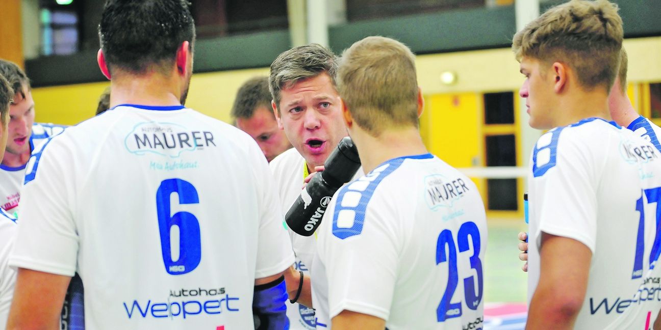 Schönbuch-Trainer Holger Breitenbacher war trotz des verpassten Sieges gegen Fridingen nicht unzufrieden.  Bild: automtorart/A