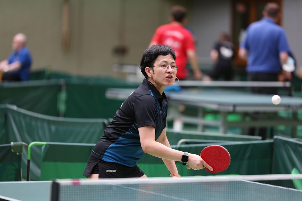 Ehrgeizig; Die Sindelfingerin Li Ai Trinh Tran hat beim SV Rohrau ihr sportliches Glück gefunden. Bild: Holzapfel