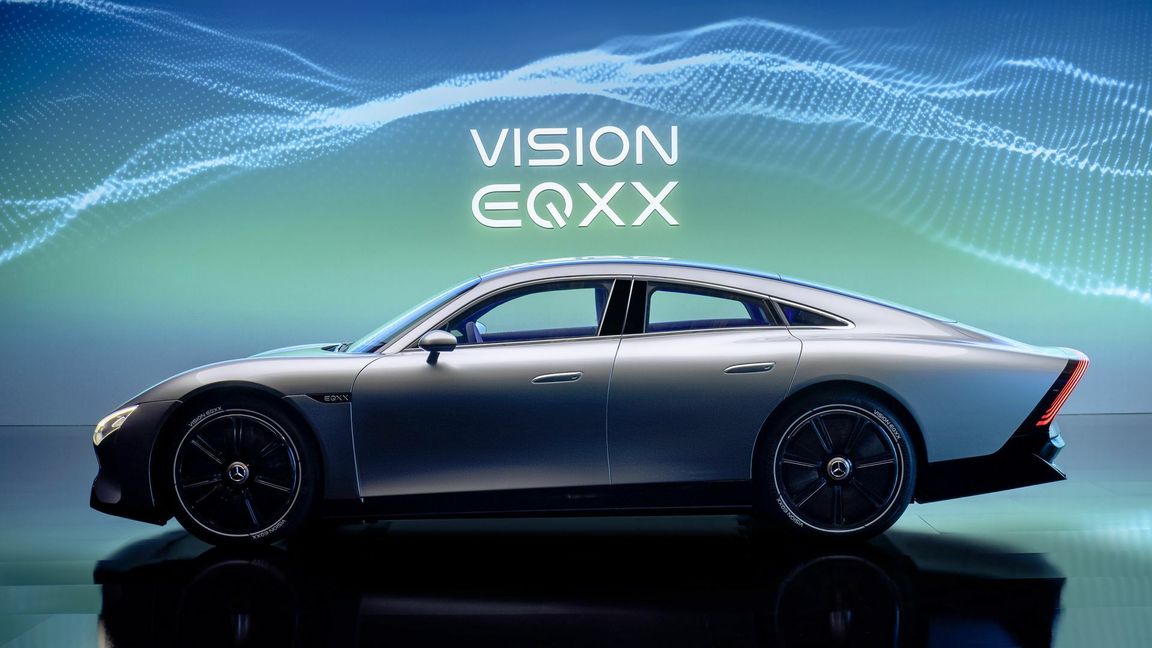 Der Antrieb des E-Autos Vision EQXX bringt Bestleistungen.
 Foto: /cedes-Benz AG