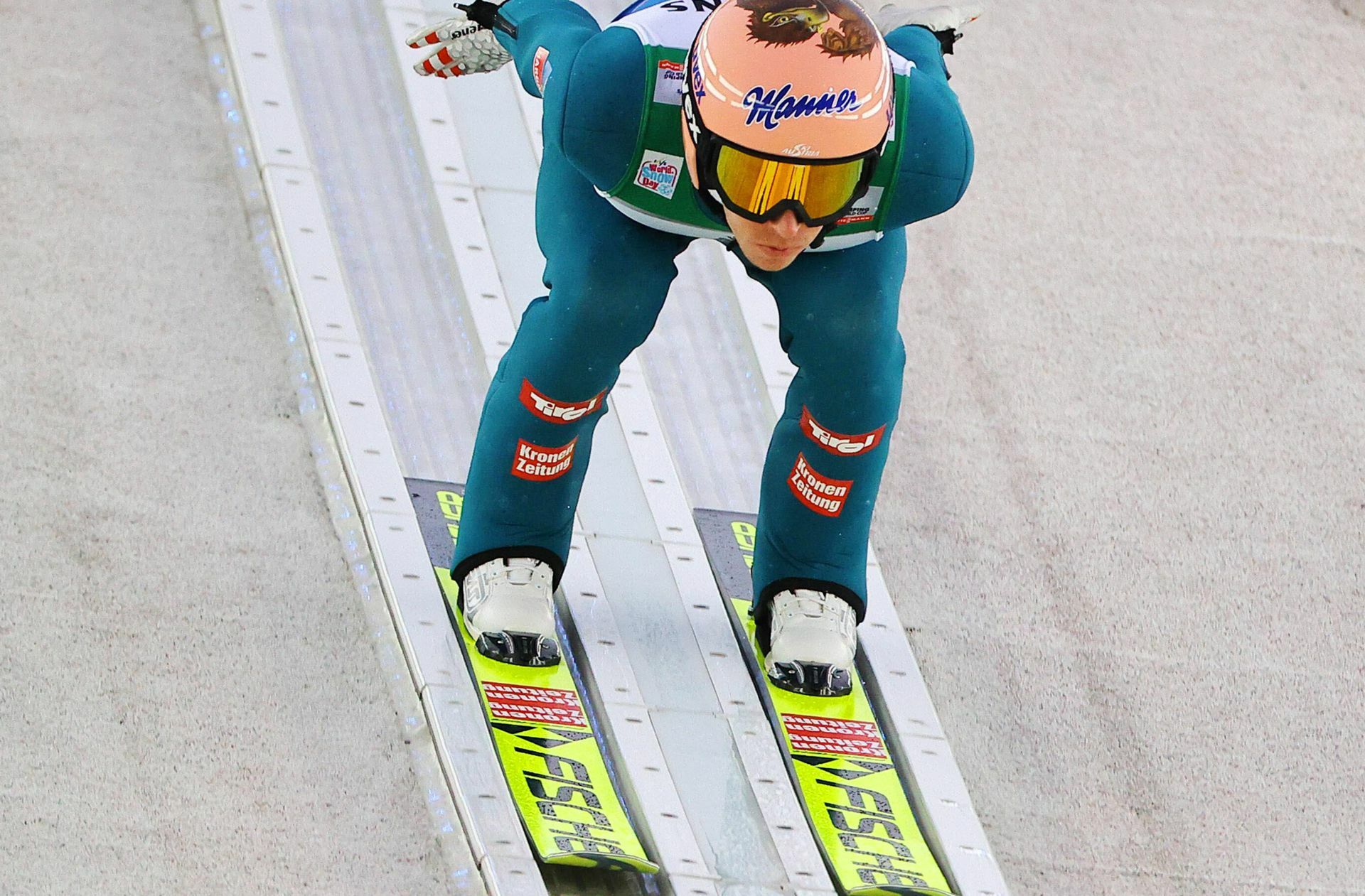 Stefan Kraft ist das Sorgenkind des österreichischen Skisprungteams – in unserer Bildergalerie finden Sie alle Tournee-Sieger seit Sven Hannawald 2002.
 Foto: imago