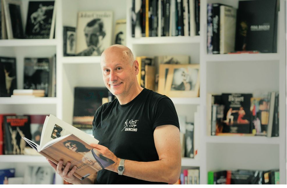 In der Bibliothek der neuen Cranko-Schule konnte Tadeusz Matacz zuletzt ungestört arbeiten.