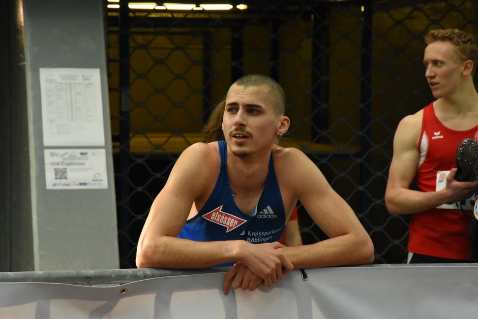 Der Sindelfinger Constantin Preis will bei der Hallen-EM über die 400 Meter ins Halbfinale laufen. Bild: Drechsel