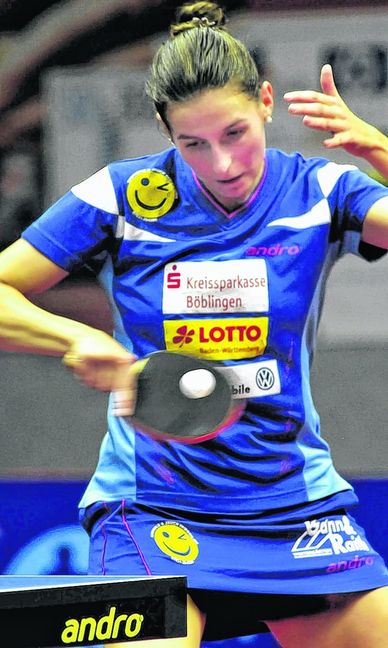 Muss eine Dreifach-Belastung aus Beruf, Studium und Bundesliga unter einen Hut bringen: Rosalia Stähr von der SV Böblingen.  Bild: automotorart/A