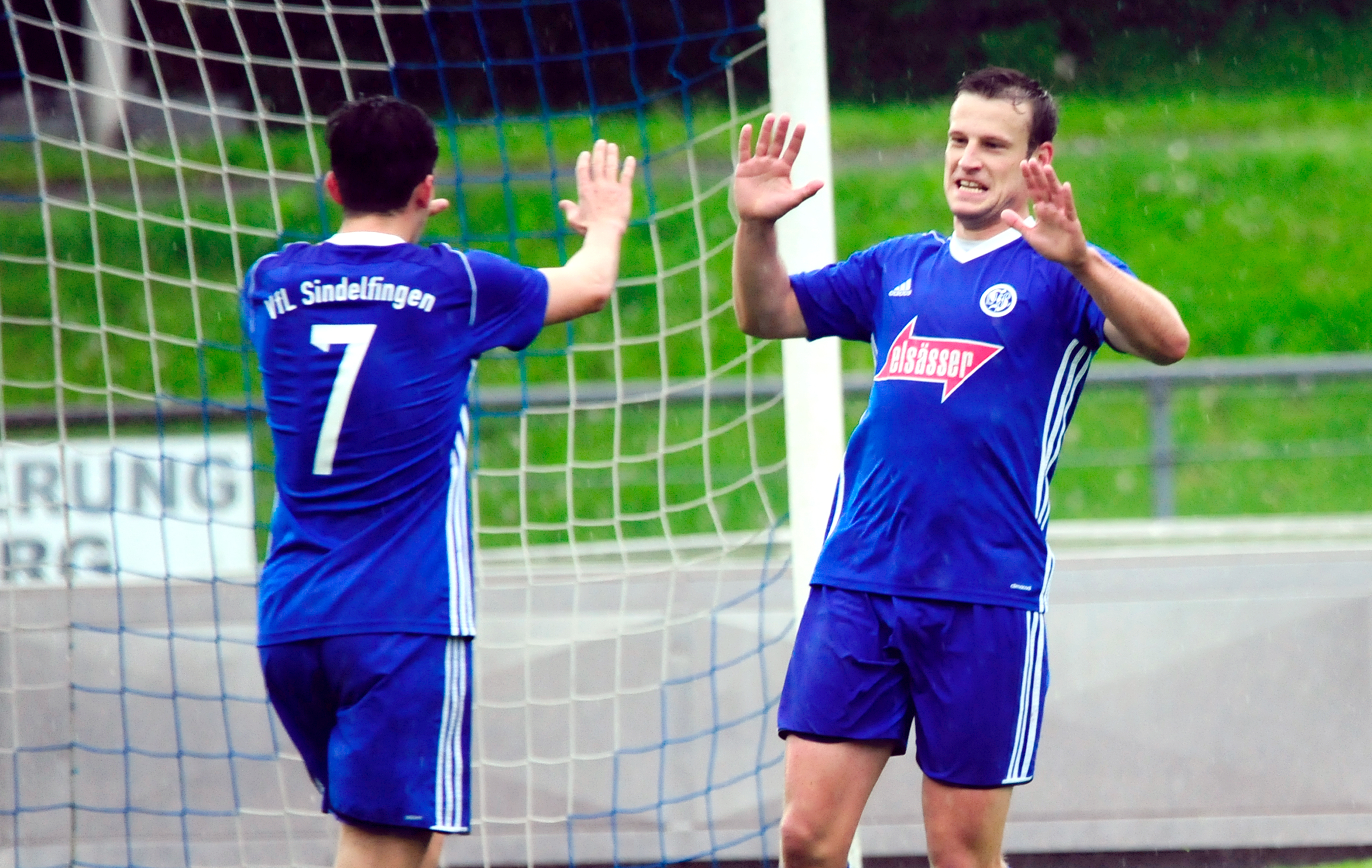 Gute Laune bei Armin Zukic und Oliver Glotzmann. Bild: photostampe