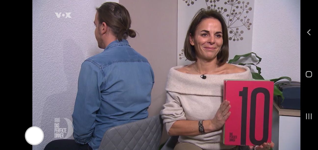 Besser geht es nicht: Géraldine Kuhn zückt die 10.Bild: z