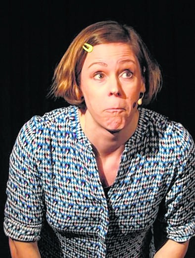 Inka Meyer im Alten Amtsgericht Böblingen. Bild: Helga Beck/z