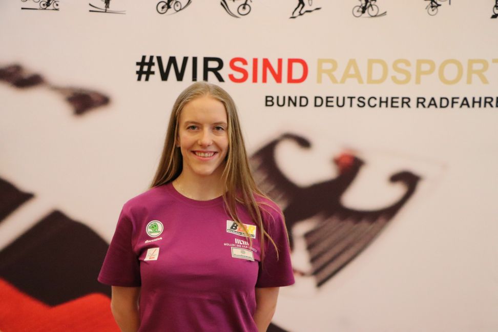 Mit dem deutschen Bahnvierer stellte Franziska Brauße am Montagmorgen einen neuen Weltrekord auf. Bild: Raichert