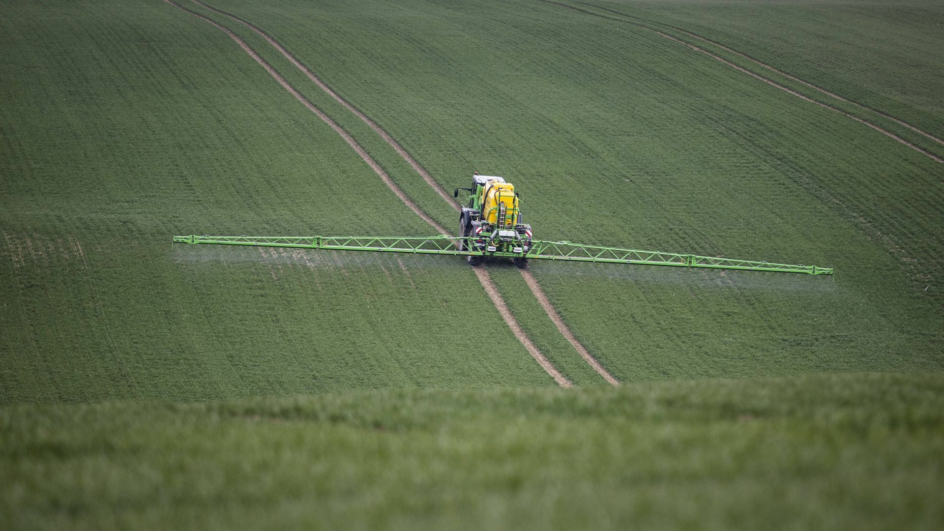 Längst keine Idylle mehr: moderne Landwirtschaft steht im globalen Preiskampf.       Foto: imago//Florian Gaertner