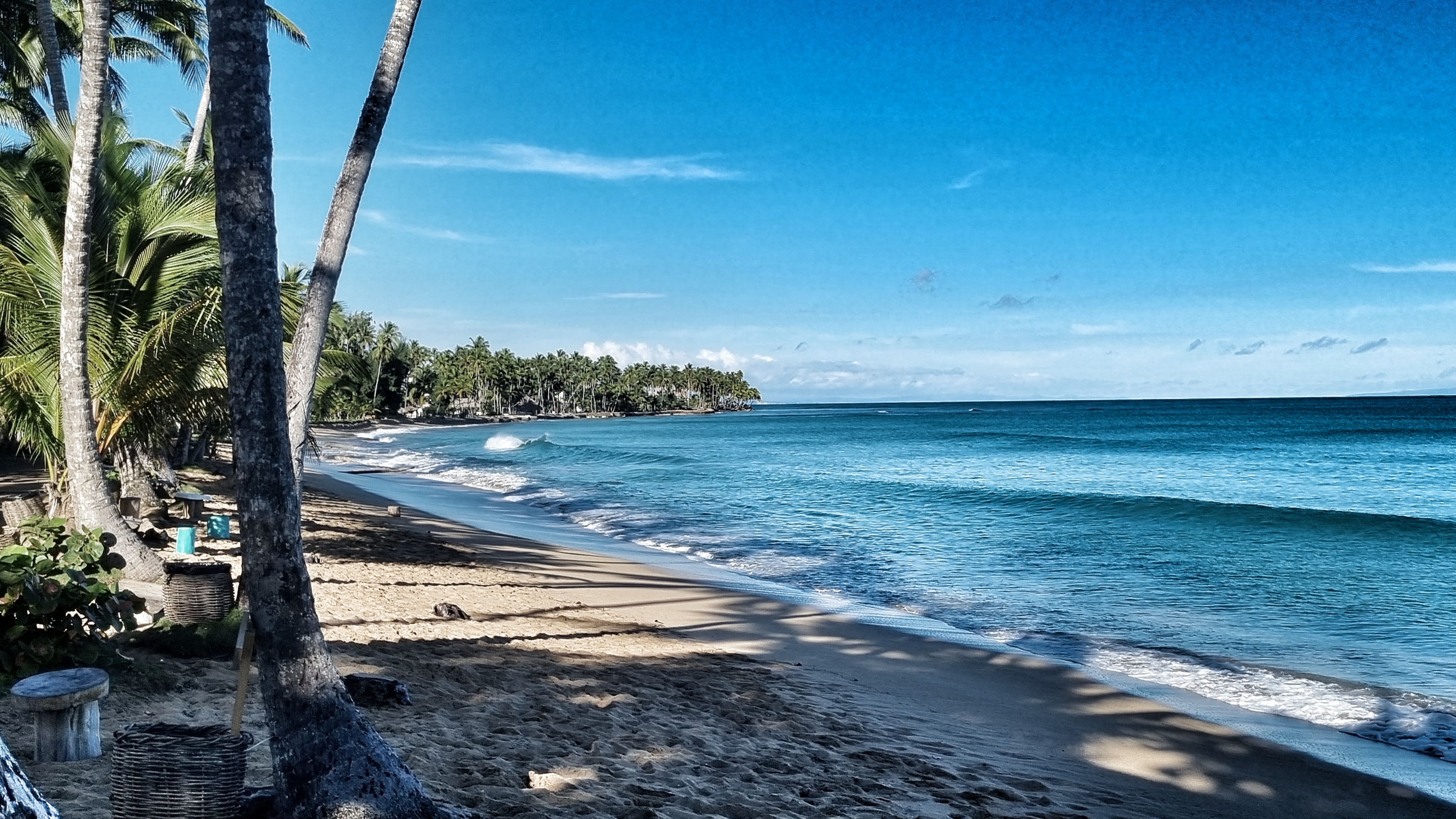 Kaum besuchte Traumstrände wie den Playa Coson gibt es in Las Terrenas zuhauf. Sie sind das beliebteste Ausflugsziel der Böblinger Familie Habl, die jetzt seit mehr als einem halben Jahr in der Dominikanischen Republik lebt.