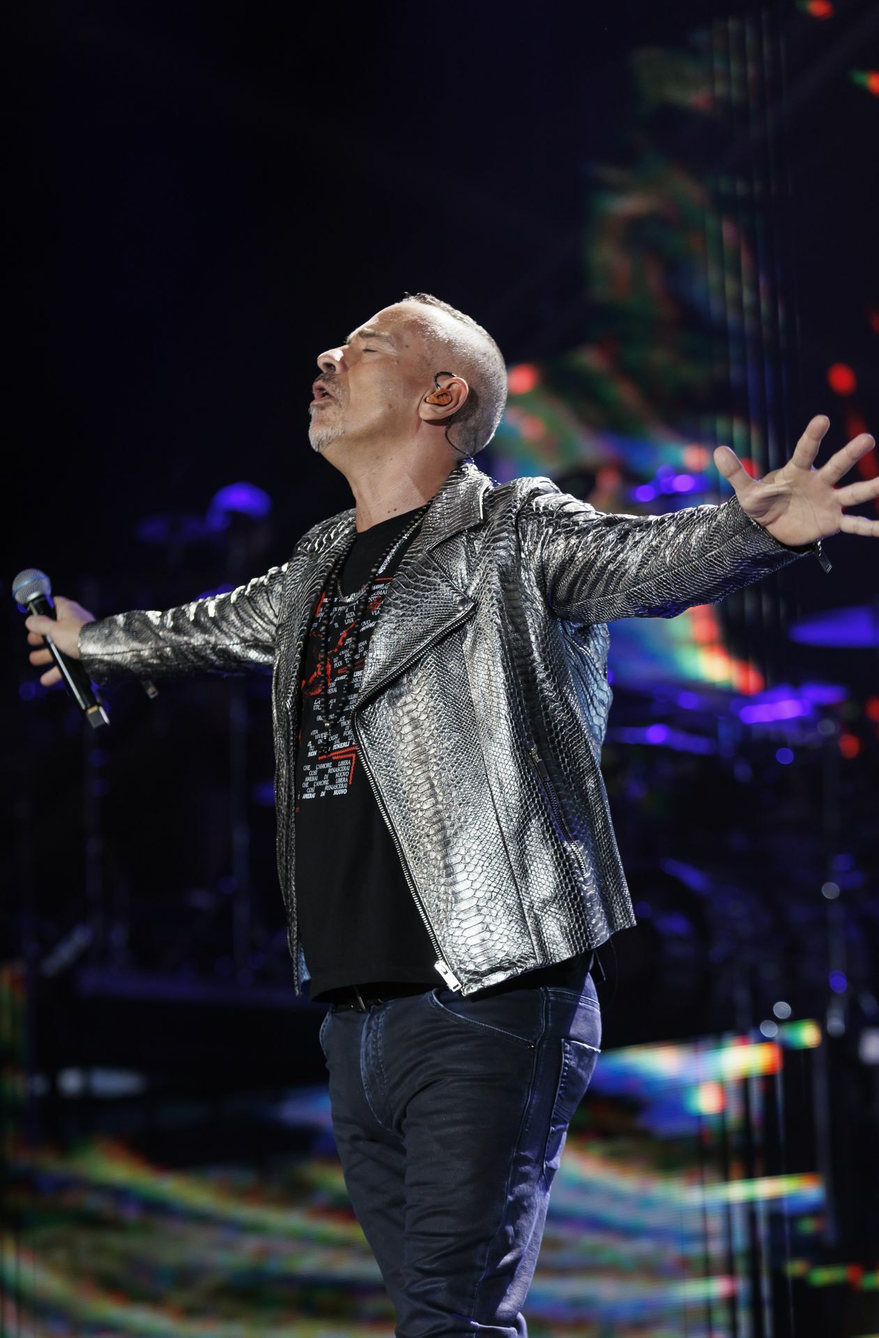 Eros Ramazotti in der Stuttgarter Schleyerhalle