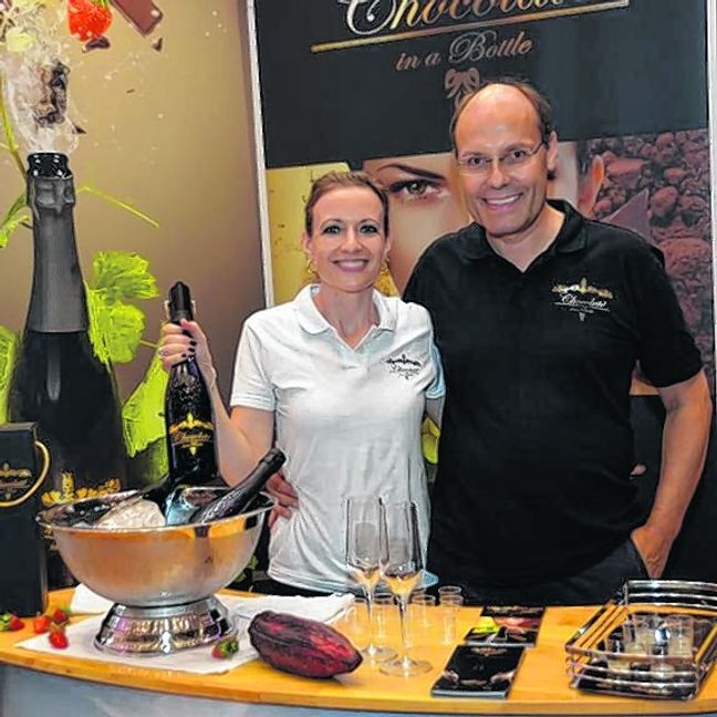 Esther und Stefan Hitzler wollen mit „Chocolate in a bottle“ von Heidenheim aus Deutschland erobern.
