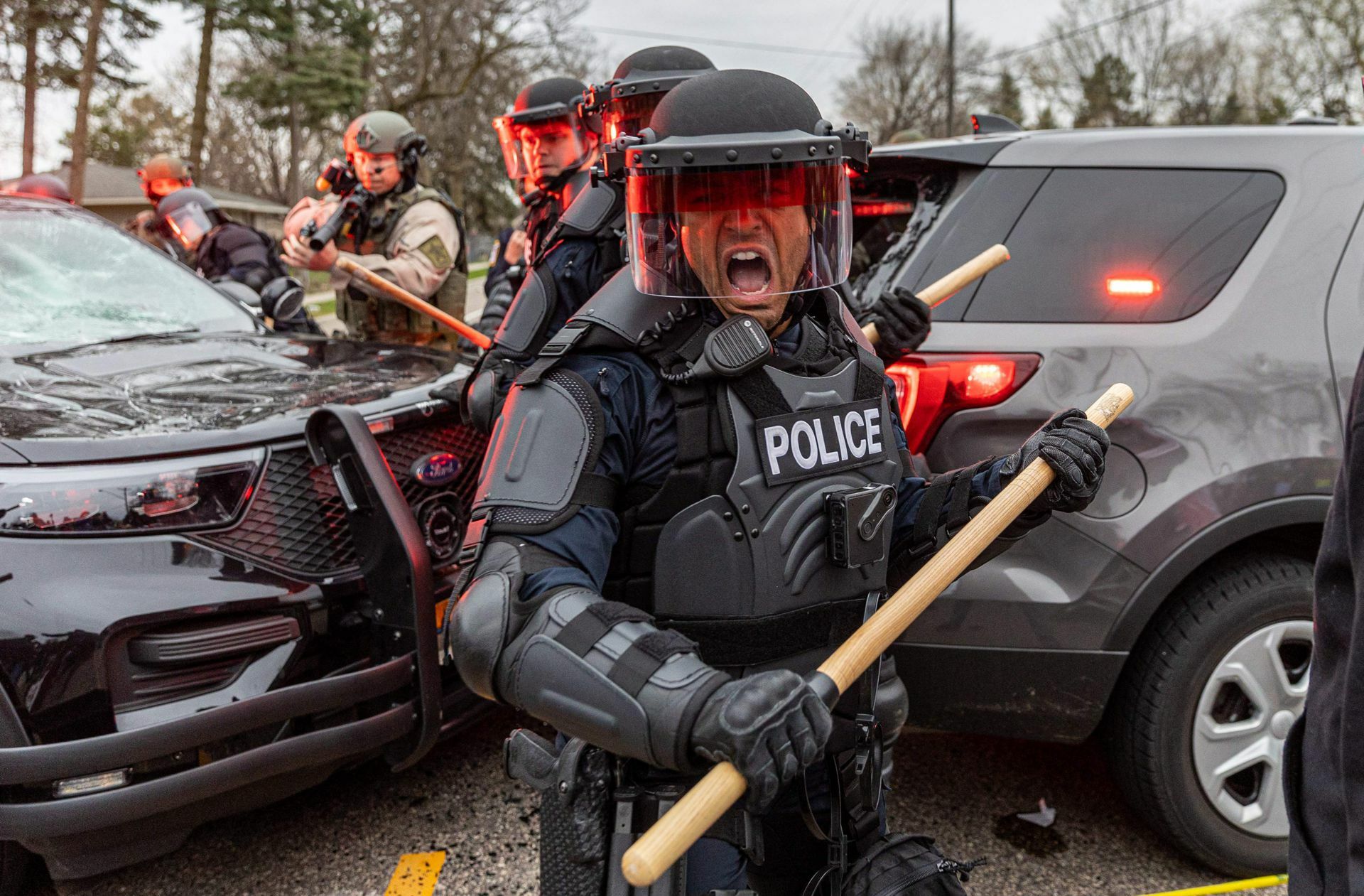 In Minnesota kommt es nach dem Tod eines 20-jährigen Schwarzen durch Polizeigewalt zu Unruhen. Foto: AFP/KEREM YUCEL