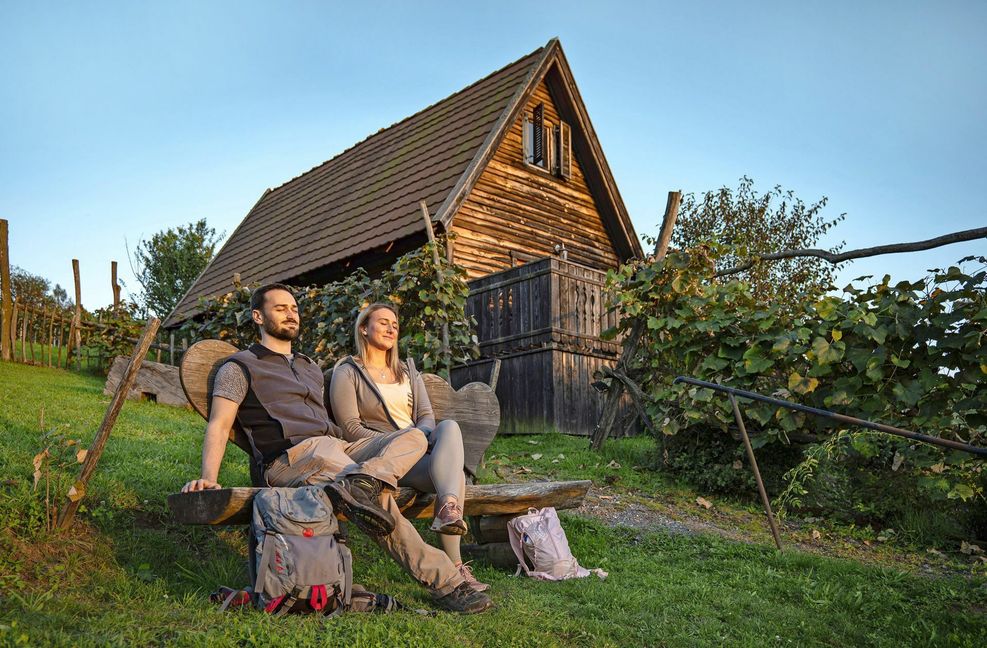 Wanderziel Weinberg im Burgenland
.