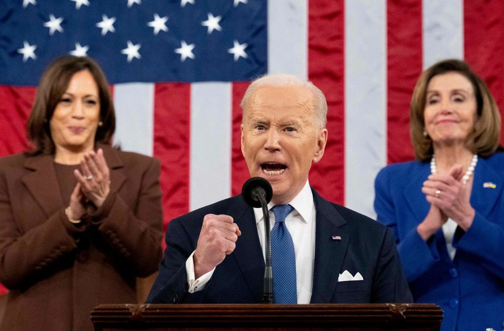US-Präsident Joe Biden bei seiner Rede