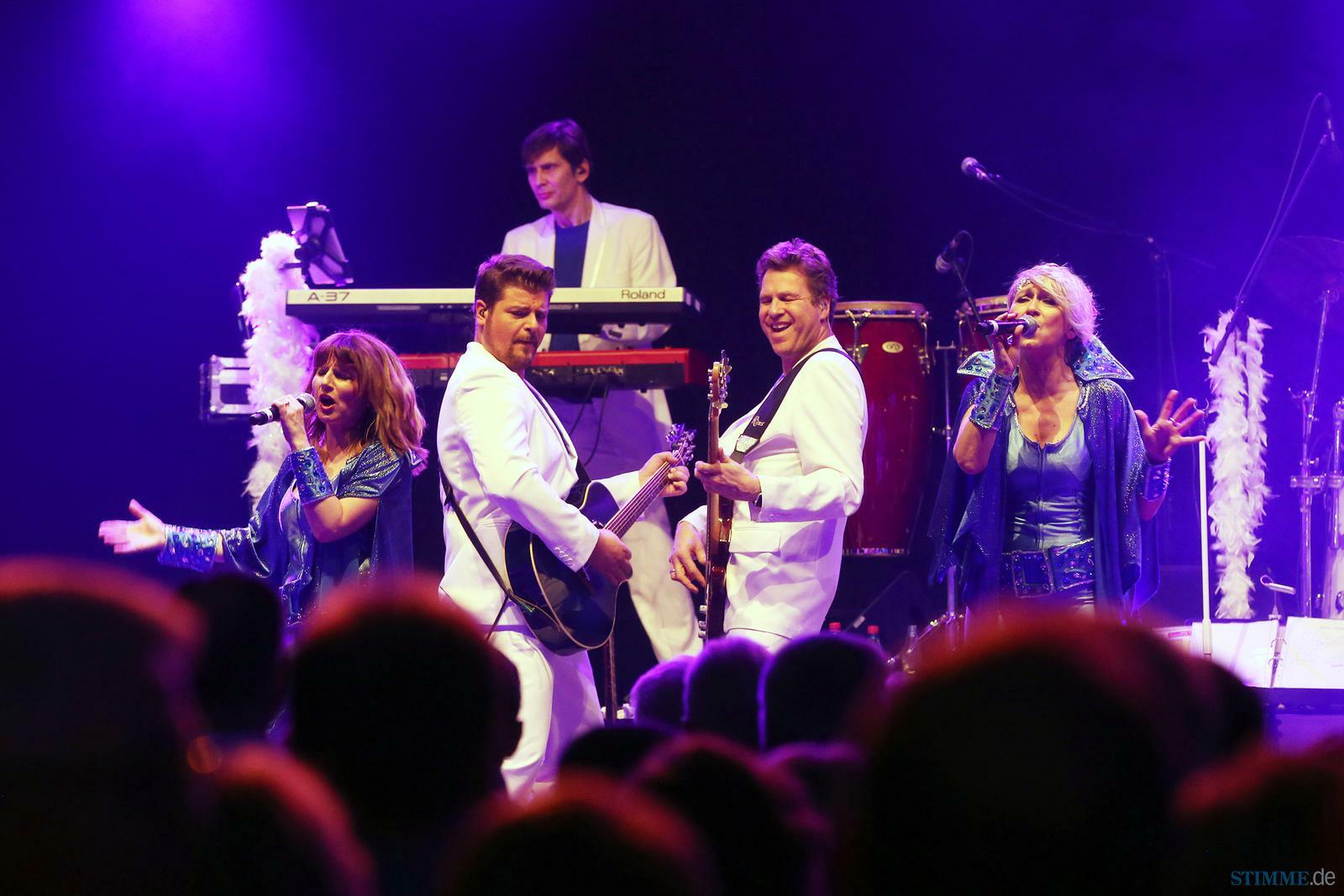Abba-Fieber: Am Samstag bei den Mercaden in Böblingen. Bild: z