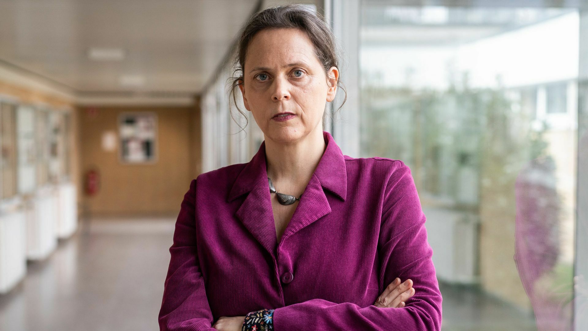 Katharina Kracht vom Betroffenenbeirat sieht die Landeskirchen als Hemmschuh der Aufarbeitung.        Foto: KNA/Daniel Pilar